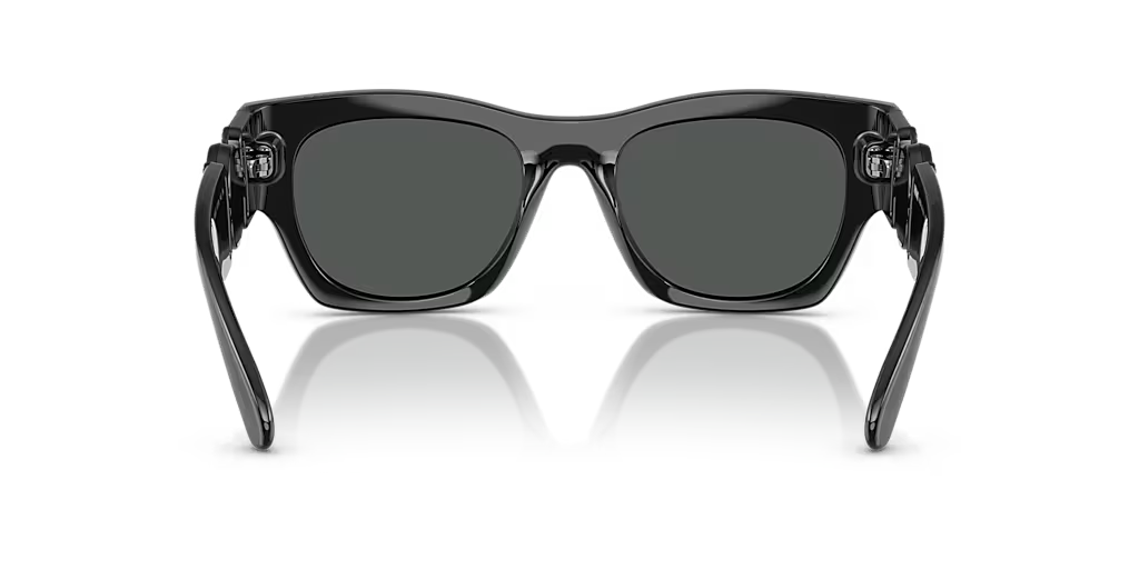VERSACE SUNGLASSES VE4479U 536087 52-19 BLACK FRAME DARK GREY LENS 140mm — view 4