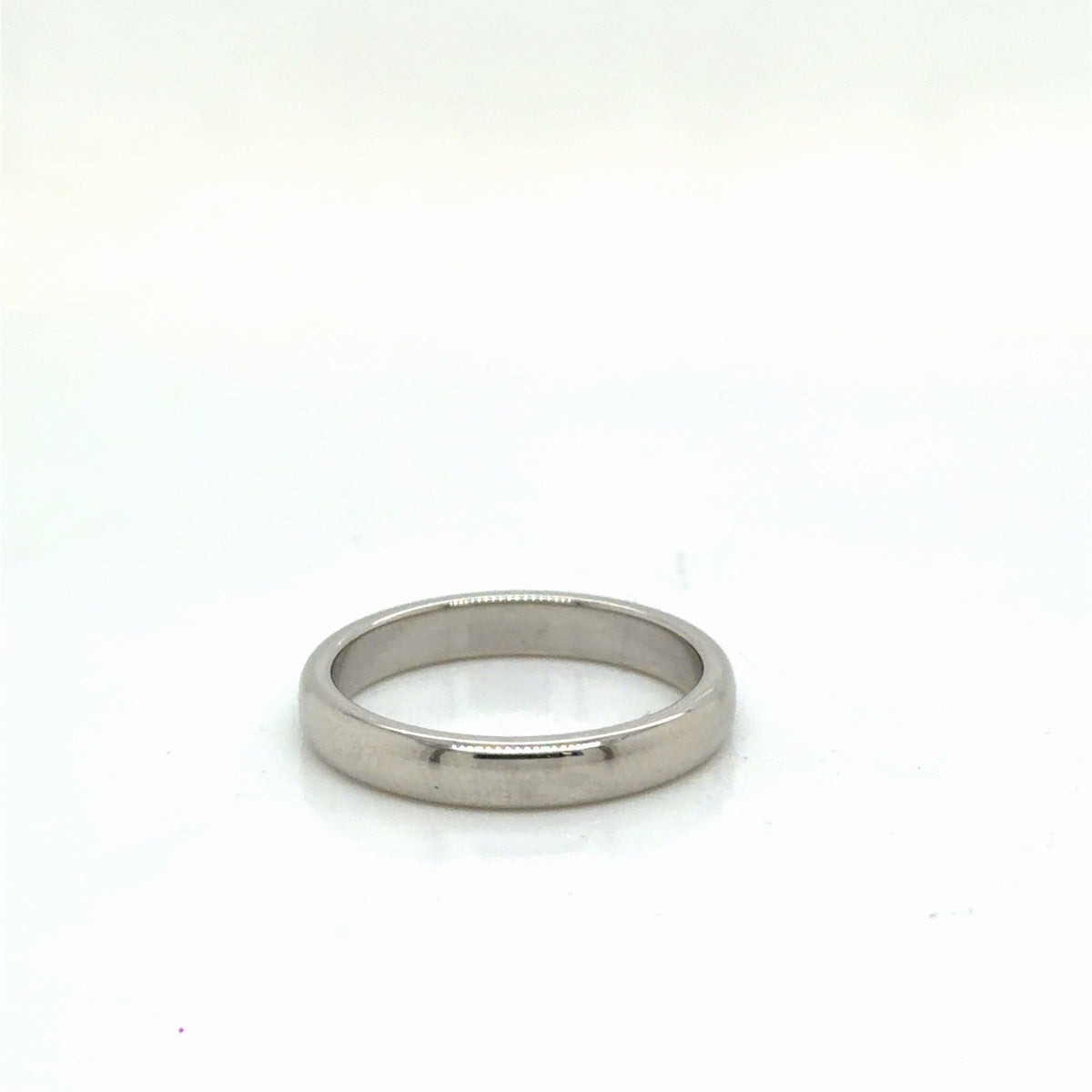 Tiffany & Co. Platinum 950 3mm Wedding Band Size 5 4.63g (view 5)
