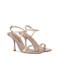 Louis Vuitton 6AM Sandal Size 38 (us 8) 1AGWYQ Gold Metallic Leather Heels (view 1)