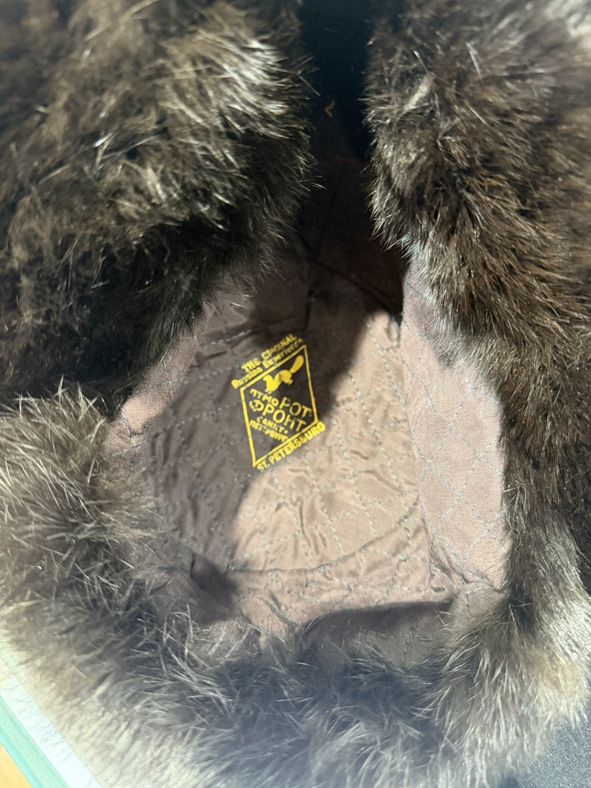 The Original Russian Experience Ushanka Fur Hat Dark Brown (Mink) 2 Fits 21 in (view 10)