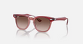 RAY-BAN JUNIOR SUNGLASSES RJ9098S 715413 45-18 RED ORANGE/BROWN GRADIENT 130mm — Certified Authentic | San Diego Jewelry Buye