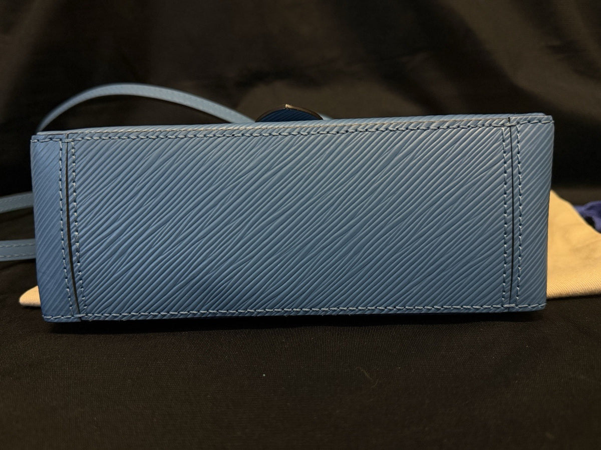 Louis Vuitton Locky BB Epi Leather Blue Top Handle Bag & Removable Strap (view 6)