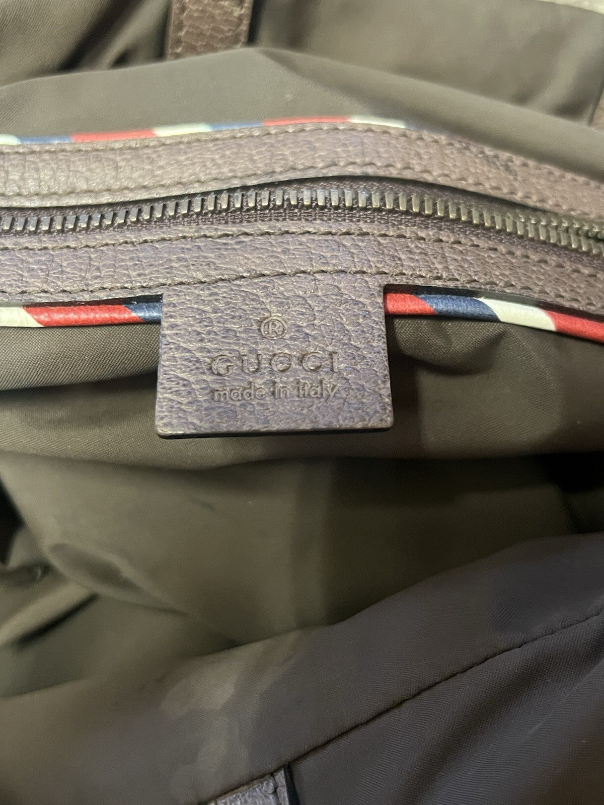 GUCCI SOFT GG SUPREME MONOGRAM DRAWSTRING BACKPACK EMBROIDERED PATCHES — view 10