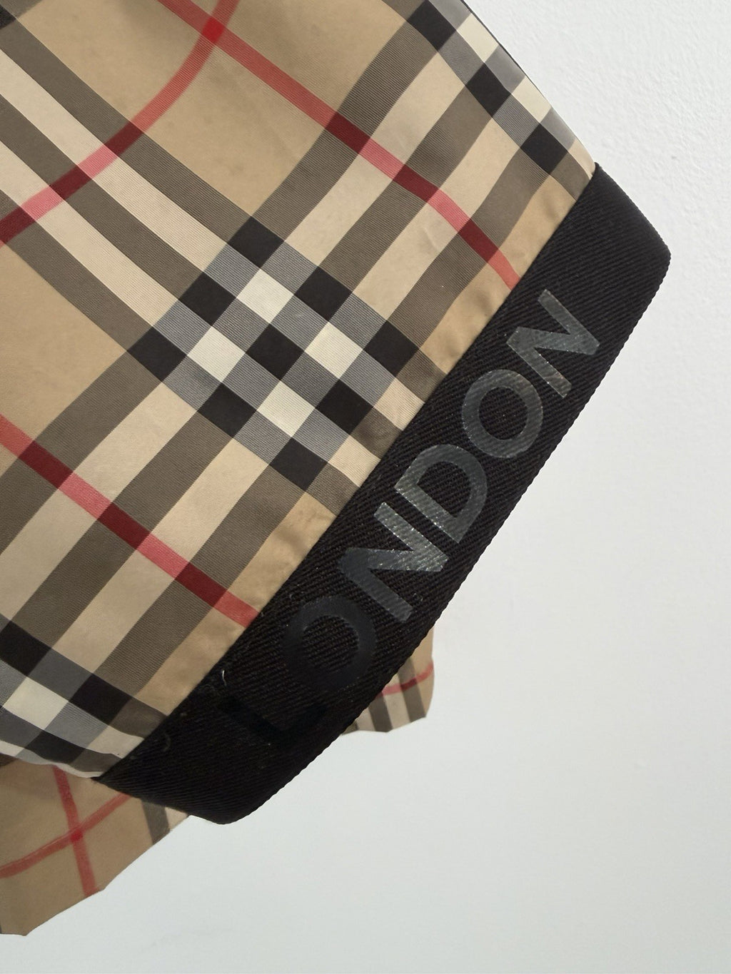 Burberry Check Hooded Jacket Drawstring Long Sleeve US Size 2 (view 10)