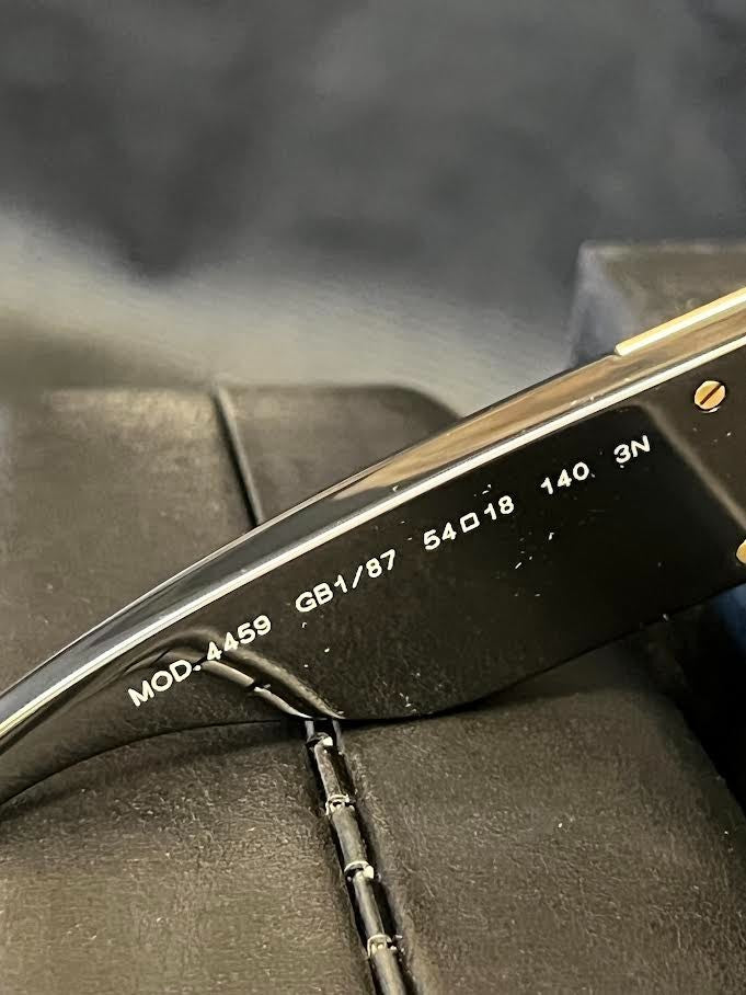 Versace Sunglasses VE4459 GB1/87 54-18 Black Frame Dark Grey Lens 140mm (view 8)