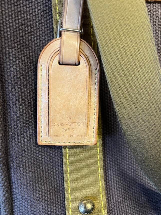 Louis Vuitton Antigua Cabas MM Double Handle Shoulder Bag Brown Canvas (view 10)