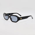THE ATTICO x LINDA FARROW IRENE SUNGLASSES BLACK ATTICO14C1SUN 140mm 54-19 — Certified Authentic | San Diego Jewelry Buyers