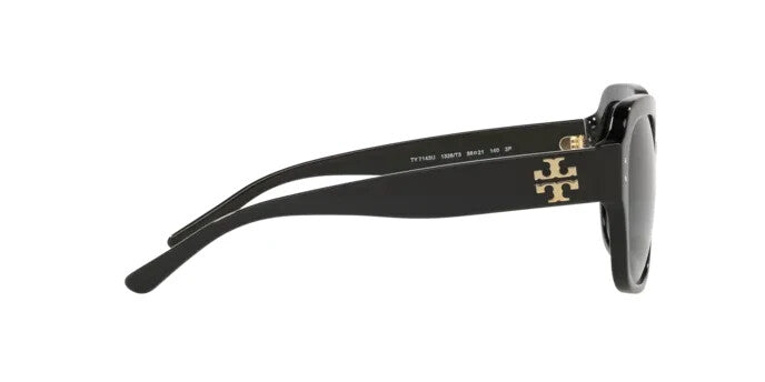 Tory Burch TY7143U 56-21mm Black Square Sunglasses with Gray Polarized Lenses — view 4