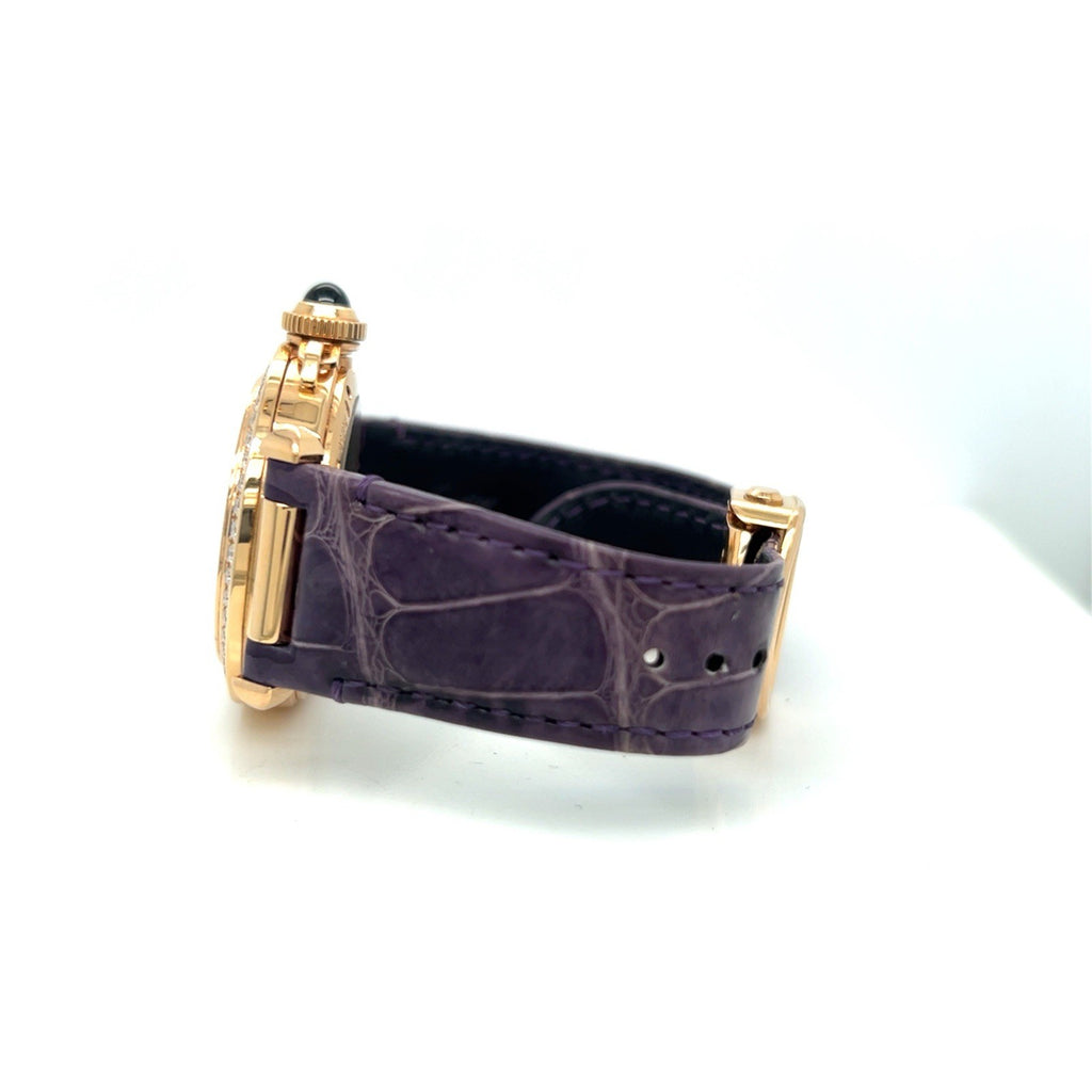 CARTIER PASHA 35MM 18K ROSE GOLD DIAMOND BEZEL WJPA0012 EXTRA STRAPS, BOX — view 9
