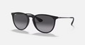 Ray-Ban Sunglasses Erika Rubber Black Light Grey Gradient RB4171 622/8G 54-18 (view 1)