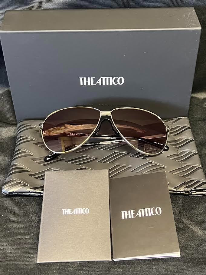 The Attico x Linda Farrow Amelia Sunglasses ATTICO78C2SUN 63-11-145mm (view 4)