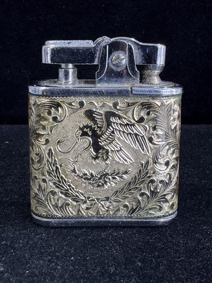 Vintage 1960S Omega Stainless Aztec & Eagle Super Lighter (view 1)