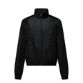 Louis Vuitton Leather Mix Track Top 1AHVLY Size 44/US 34 Black Zip UP (view 1)