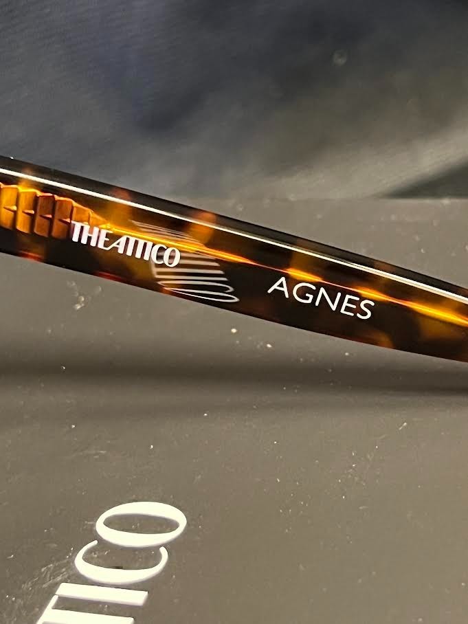 The Attico x Linda Farrow Agnes Sunglasses Tortoise ATTICO44C2SUN 53-21-140mm (view 6)