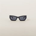 New Miu Miu Glimpse 09WS Black with Dark Grey Lenses Sunglasses (view 1)