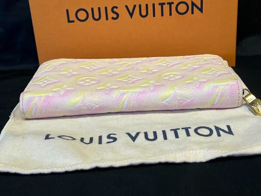 Louis Vuitton Stardust Zippy Wallet Pink/Yellow Shimmer Effect M812995