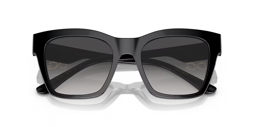 Dolce & Gabbana Sunglasses DG4384 501/8G Black Frame Grey Gradient Lens 145mm (view 5)