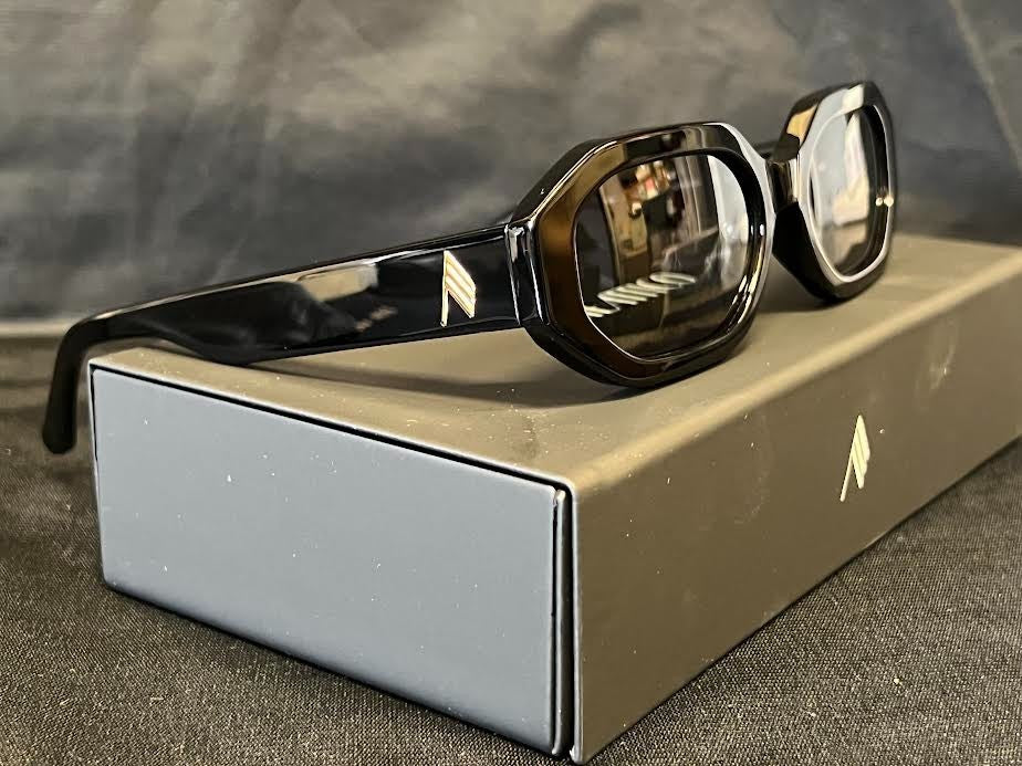 THE ATTICO x LINDA FARROW IRENE SUNGLASSES BLACK ATTICO14C1SUN 140mm 54-19 — view 5