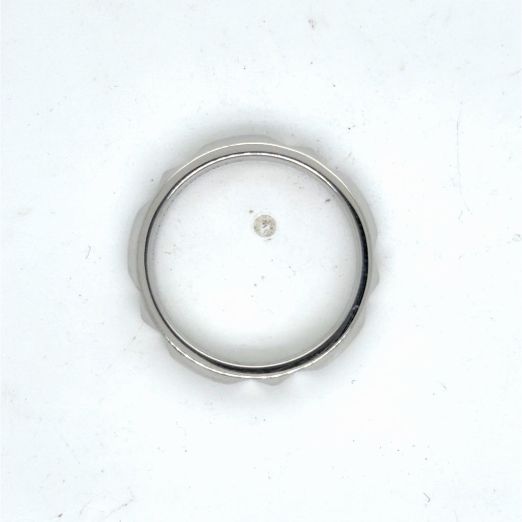 Tiffany & Co. Tiffany True 4 mm Beveled Band Platinum PT 950 Size 8 (view 8)