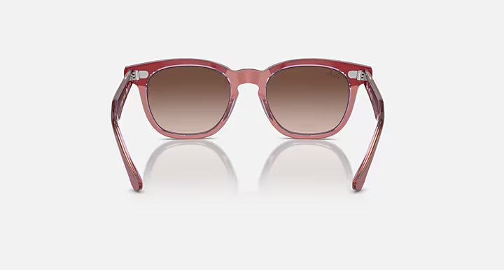 RAY-BAN JUNIOR SUNGLASSES RJ9098S 715413 45-18 RED ORANGE/BROWN GRADIENT 130mm — view 4