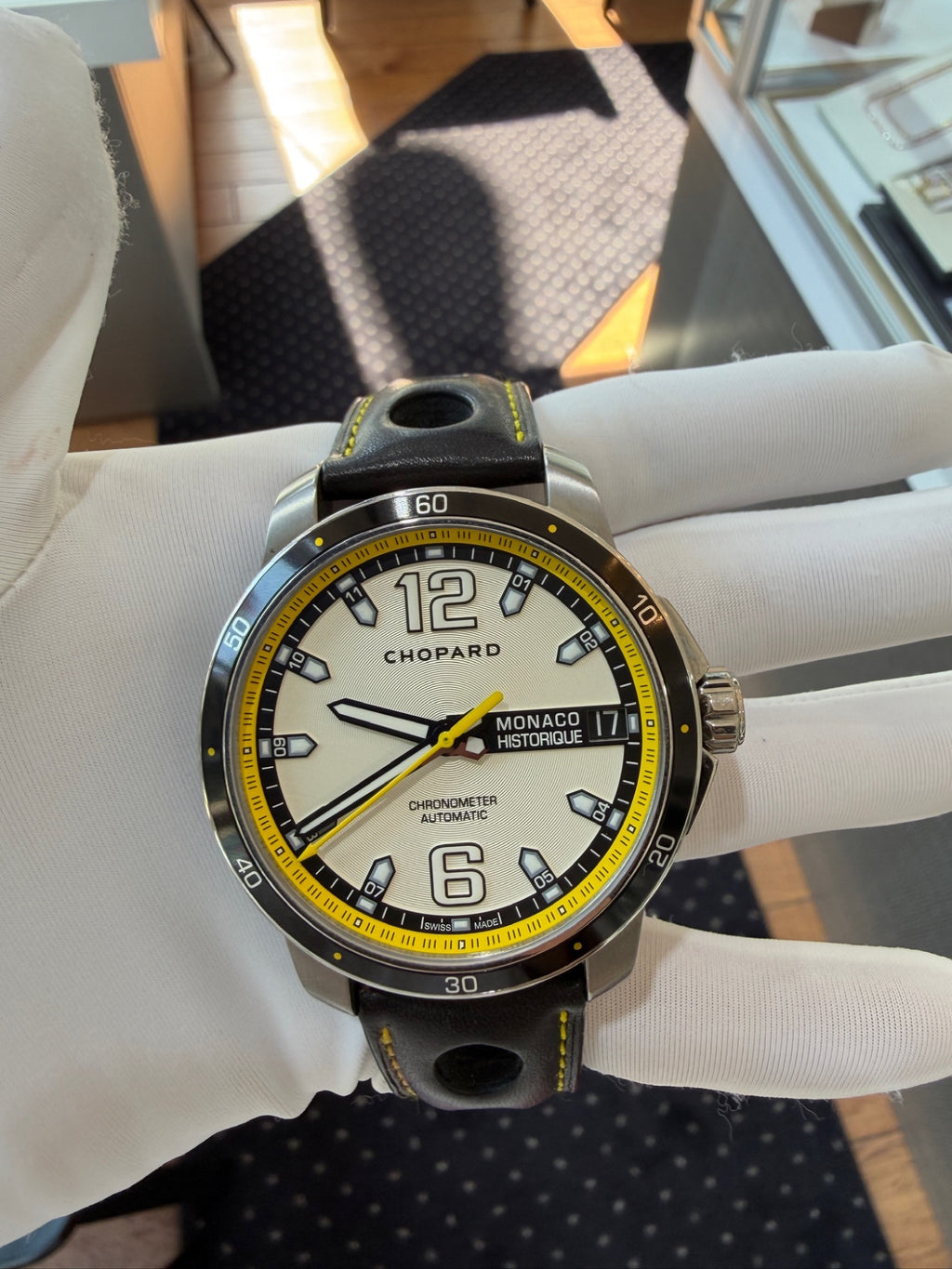 Chopard Grand Prix de Monaco Historique Titanium Watch 45mm 16568-3001 (view 10)
