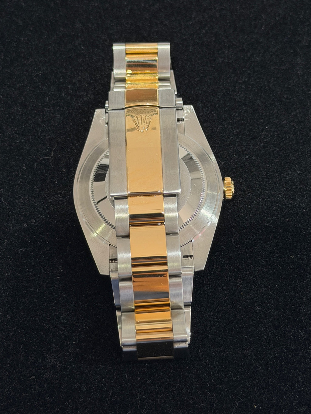 Rolex Datejust 41 Two-Tone Steel 18k Gold Wimbledon Dial Watch (view 7)