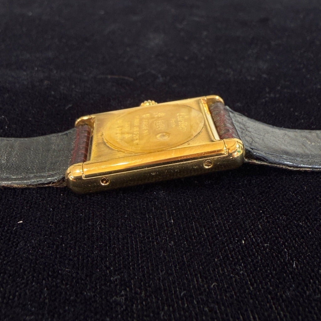 Cartier Must de Cartier Tank Silver Vermeil Trinity Dial Watch SV925 23mm (view 8)