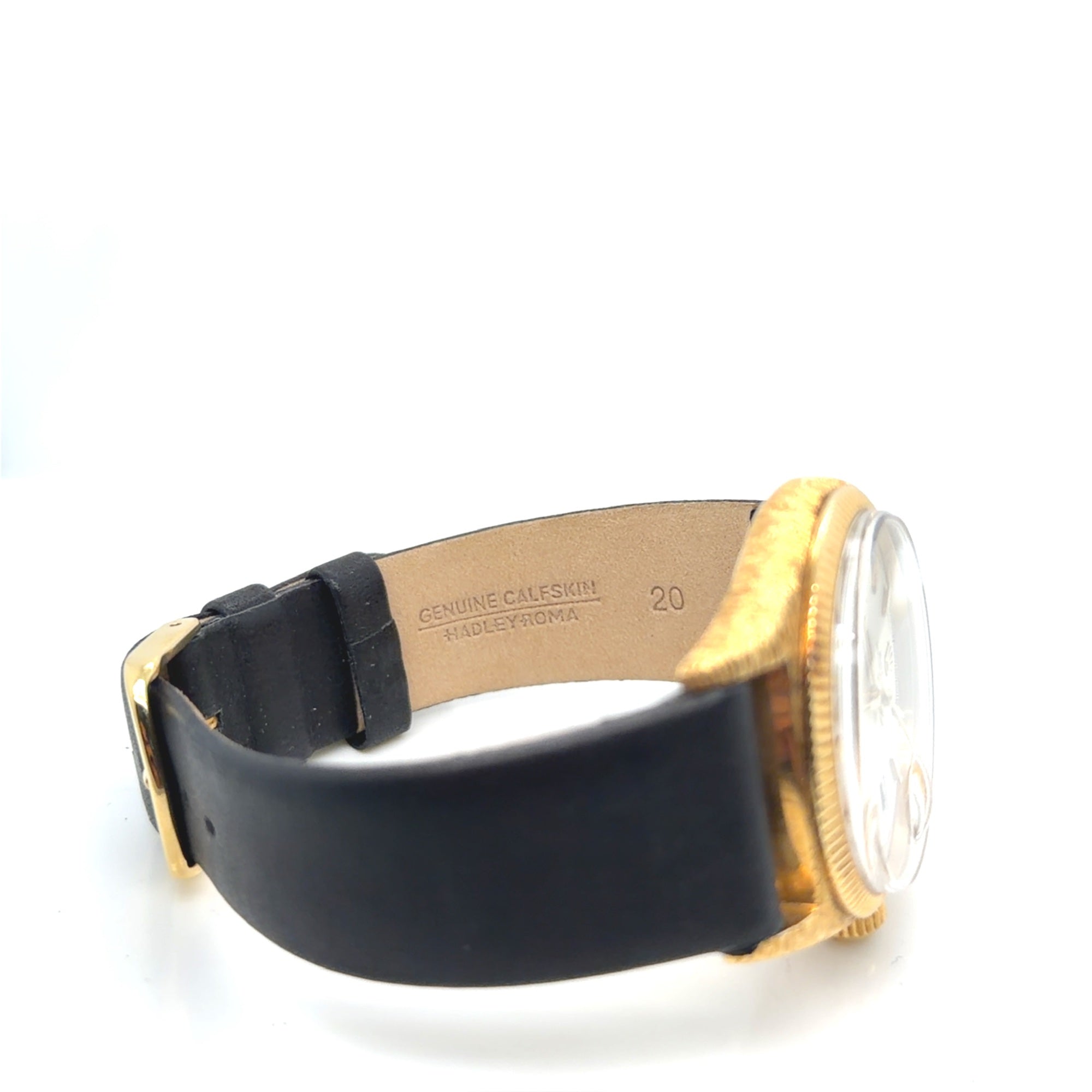 Rolex Day-Date 18K Yellow Gold Silver Dial Ref 6611B 36mm Vintage 1957