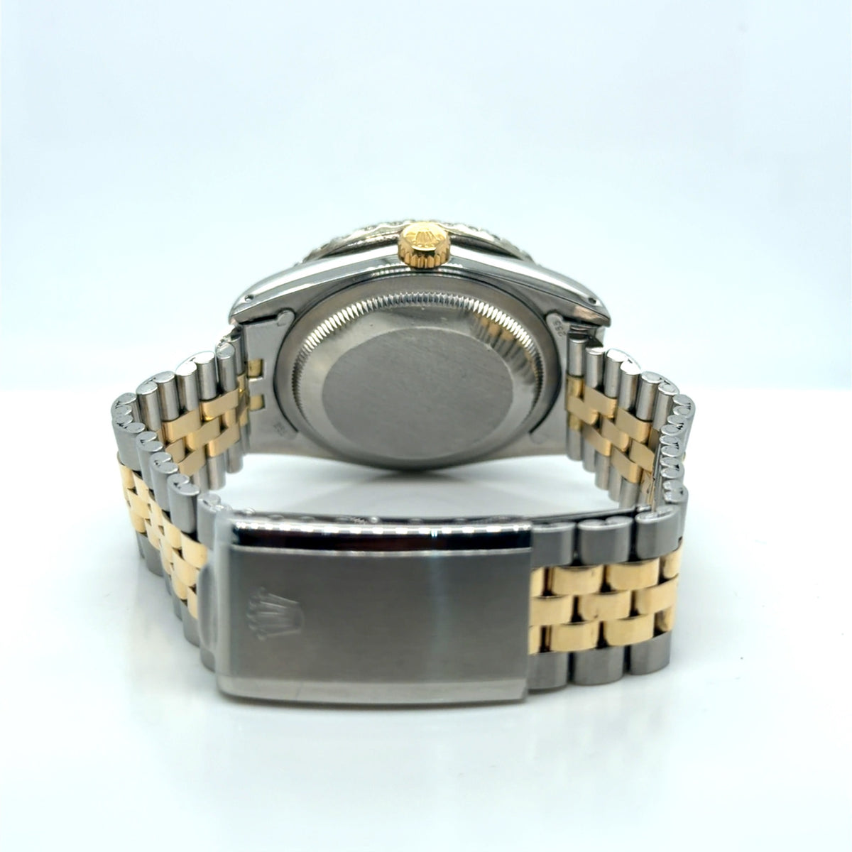 Rolex Datejust 36 Two-Tone Steel 18k Gold MOP Diamond Dial Ref 16233 (view 7)
