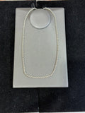 David Yurman Sterling Silver Wheat Chain Necklace 22 Inch