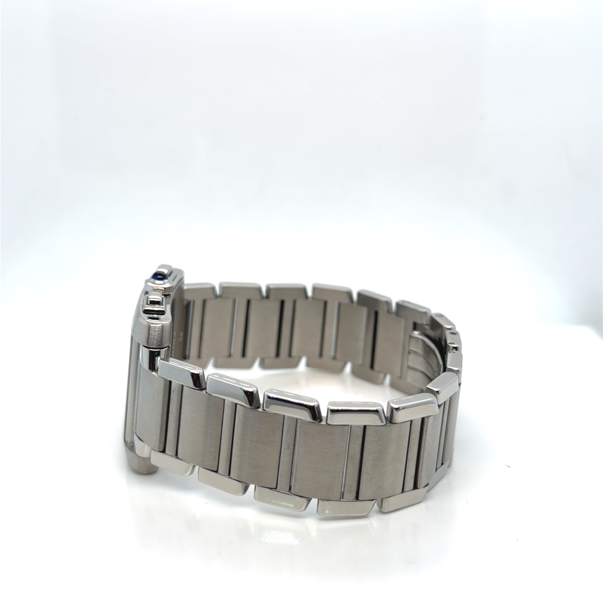 Cartier Tank Francaise Chronograph Steel & White Gold 28mm Ref. 2303