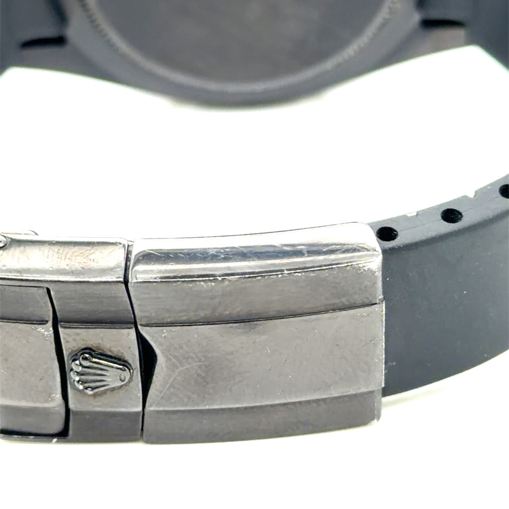Rolex Cosmograph Daytona 116520 PVD Coated Black Dial Rubber Strap (view 15)