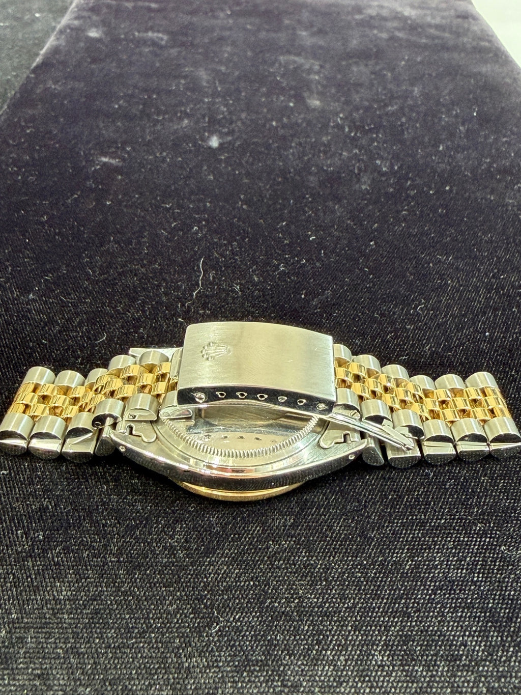 Rolex Datejust 36 Two-Tone Steel & Gold MOP Diamond Dial Ref 16013