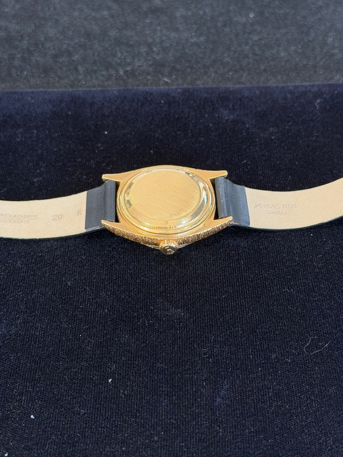 Rolex Day-Date 18K Yellow Gold Silver Dial Ref 6611B 36mm Vintage 1957 (view 7)