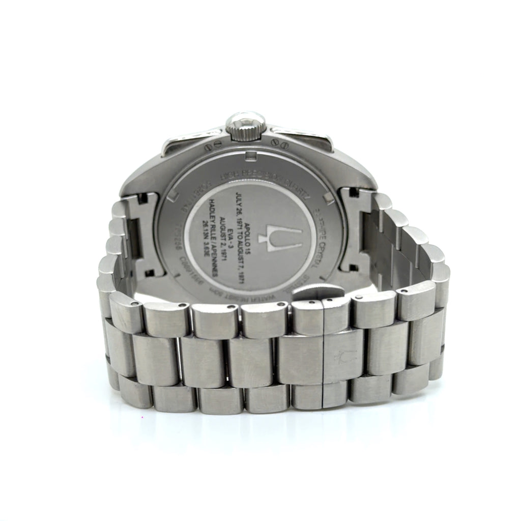 Bulova Lunar Pilot Chronograph 96B258 Stainless Steel 45mm Black Dial (view 6)