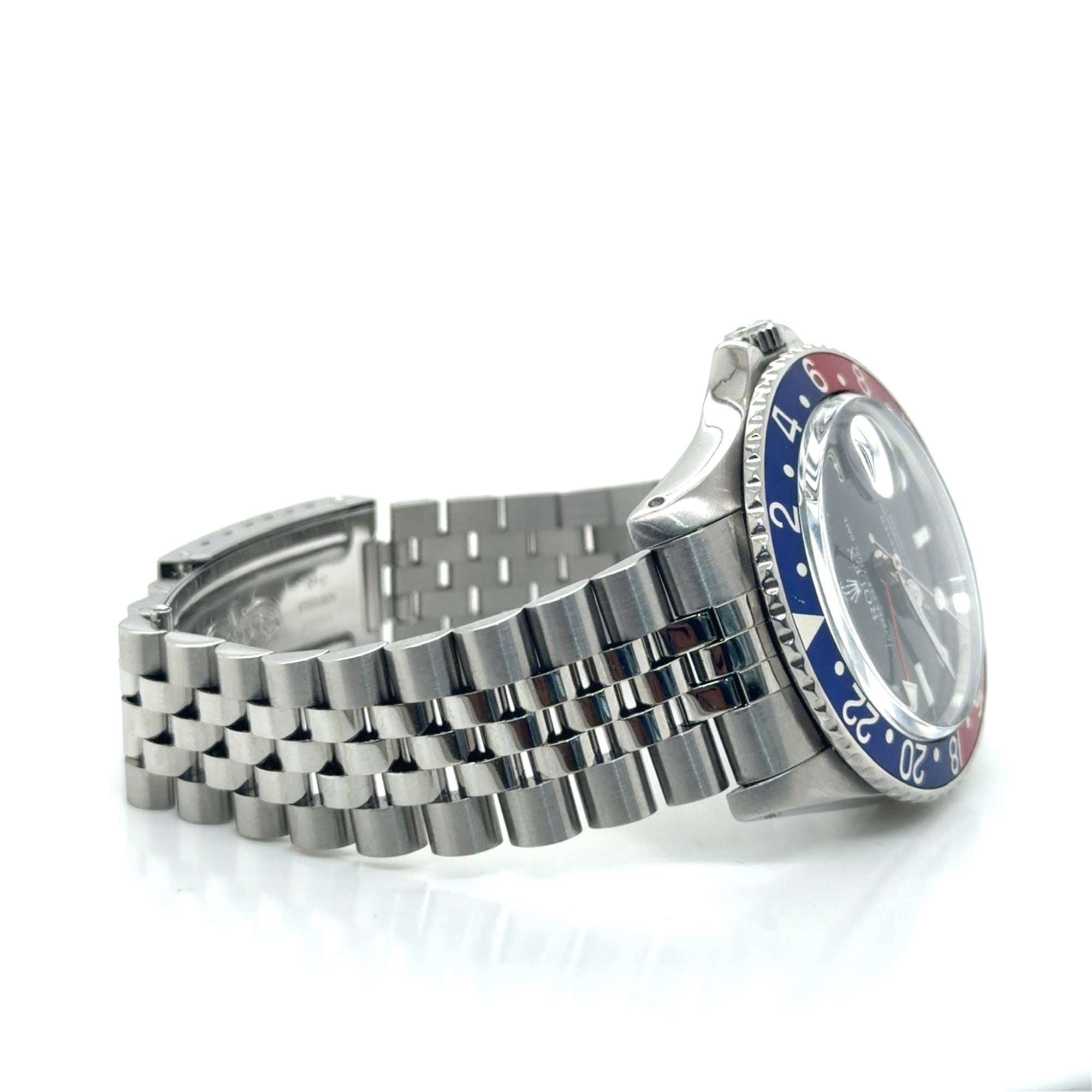 Rolex GMT-Master Pepsi Stainless Steel 40mm Jubilee Automatic Watch