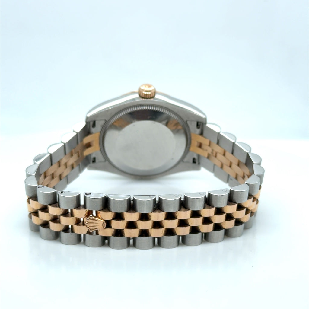 Rolex Datejust 31 178271 Two-Tone Rose Gold Pink Diamond Dial (view 6)