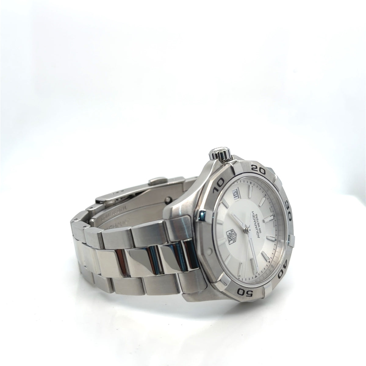 TAG Heuer Aquaracer Quartz 40mm Stainless Steel Men's Watch (view 3)