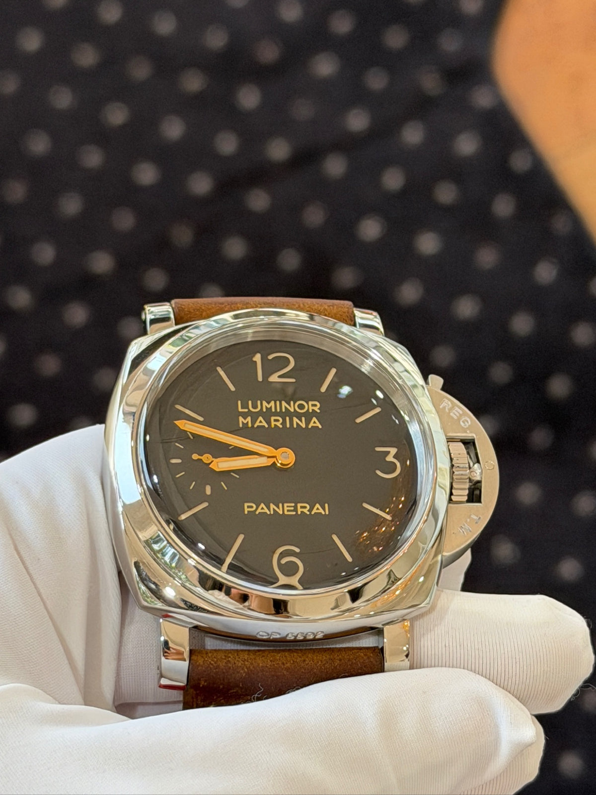 Panerai Luminor Marina 1950 3 Days PAM0422 47mm Steel Watch (view 10)