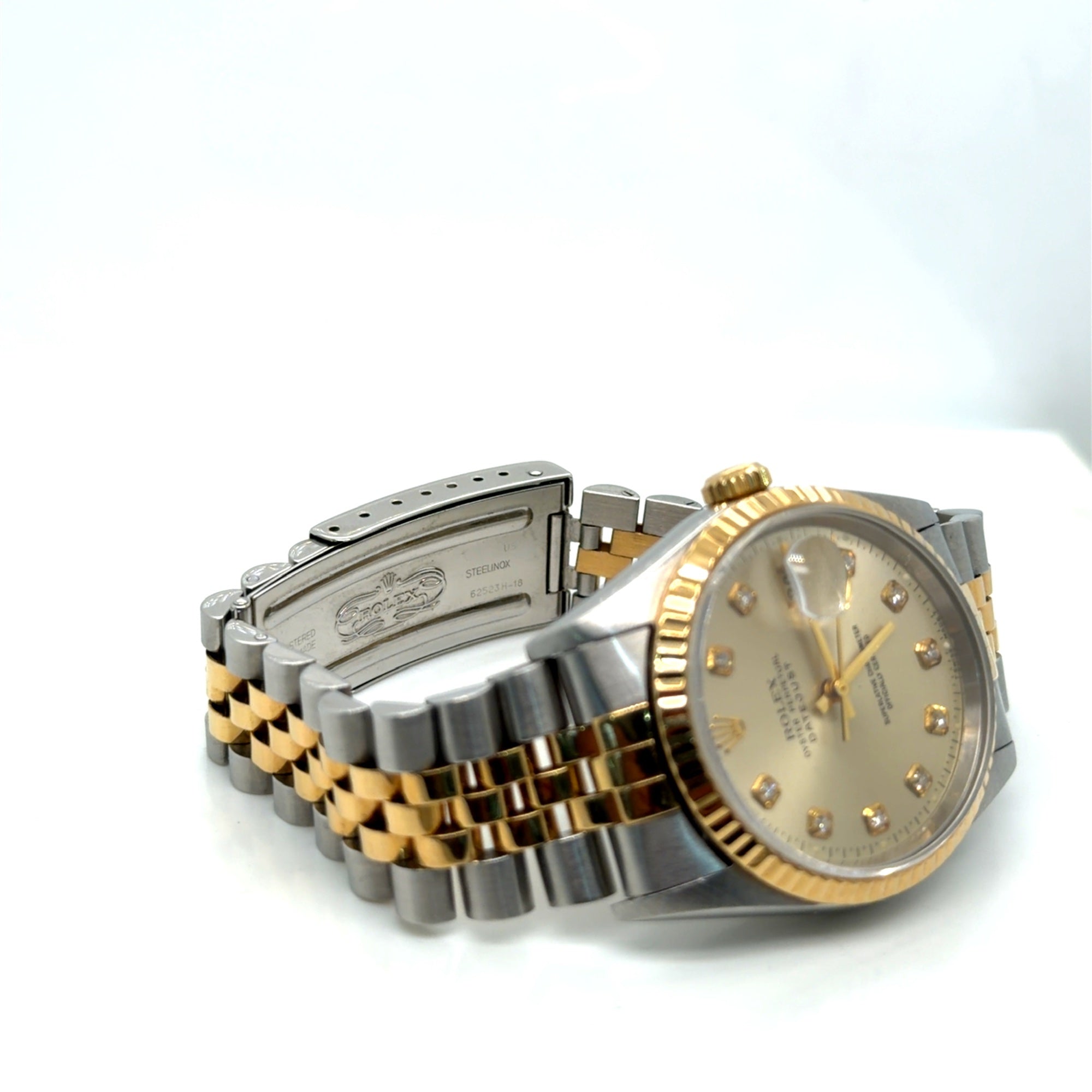Rolex Datejust 36mm Two-Tone Steel & Gold Watch Ref. 16233