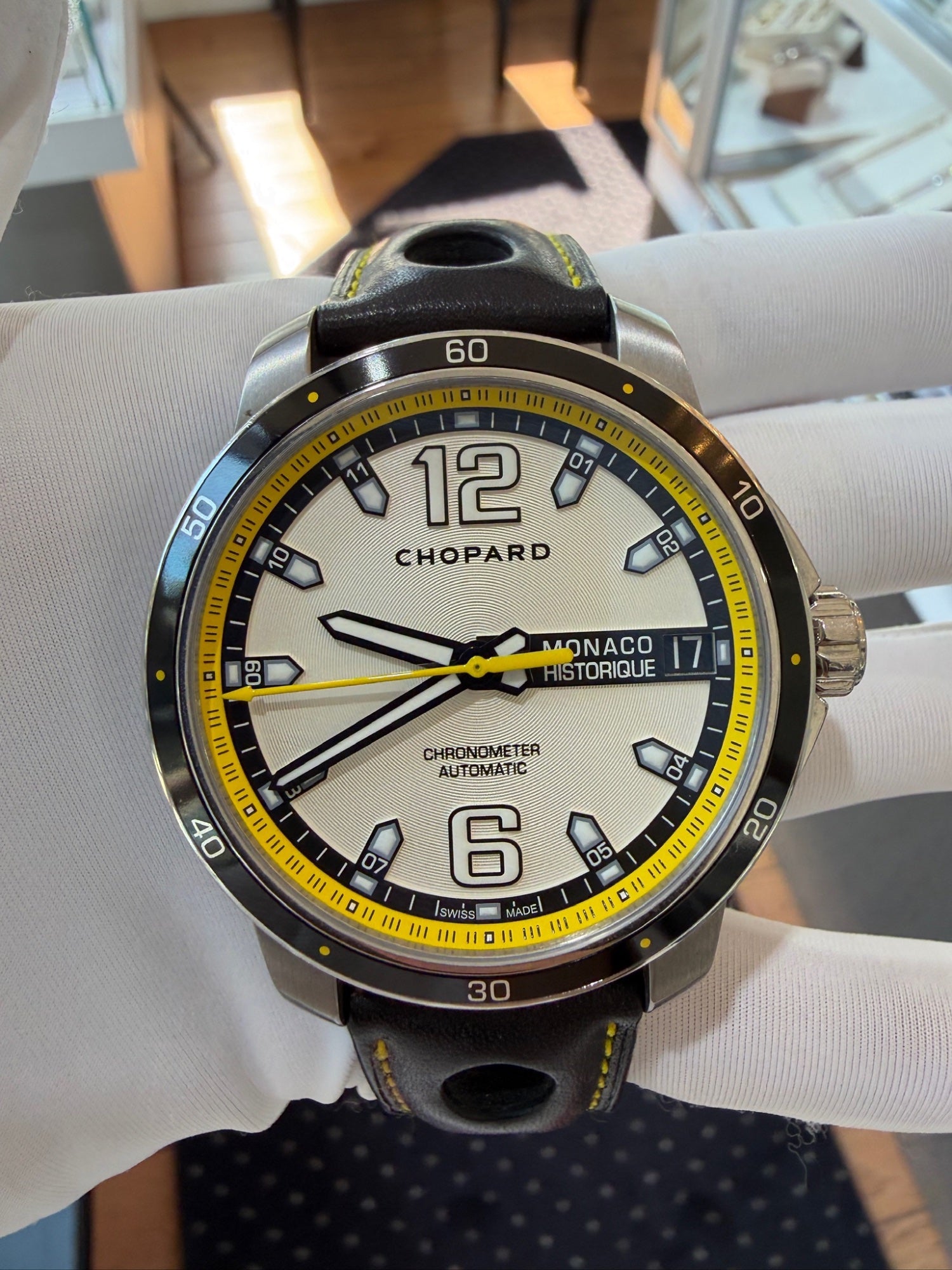 Chopard Grand Prix de Monaco Historique Titanium Watch 45mm 16568-3001