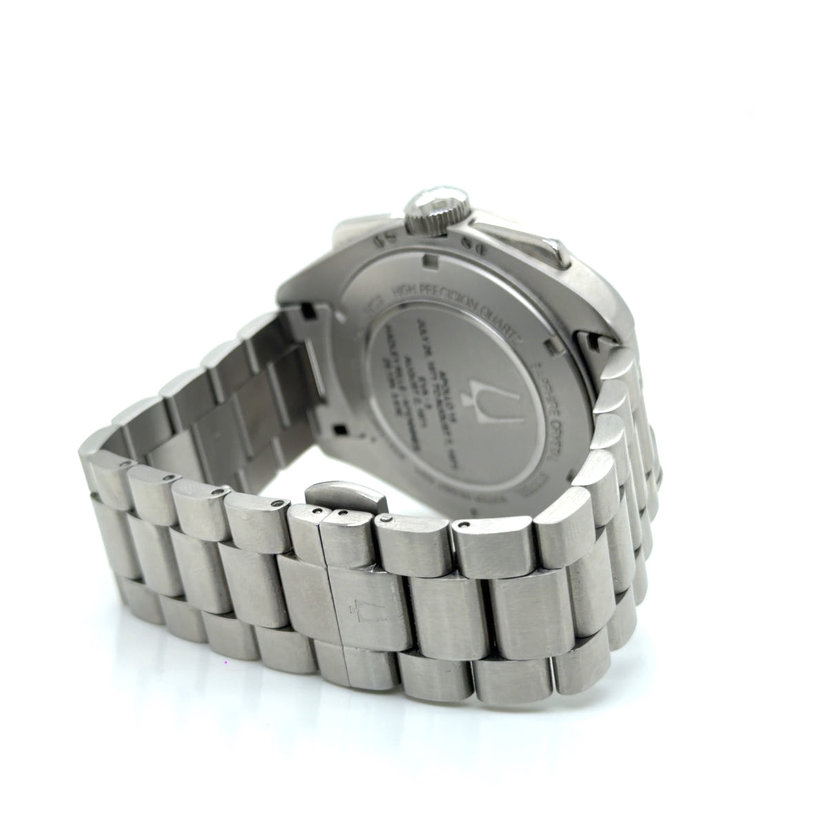 Bulova Lunar Pilot Chronograph 96B258 Stainless Steel 45mm Black Dial (view 5)