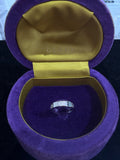 Gucci Icon Thin Band Ring 18K White Gold Size 5.75 (EU 12)