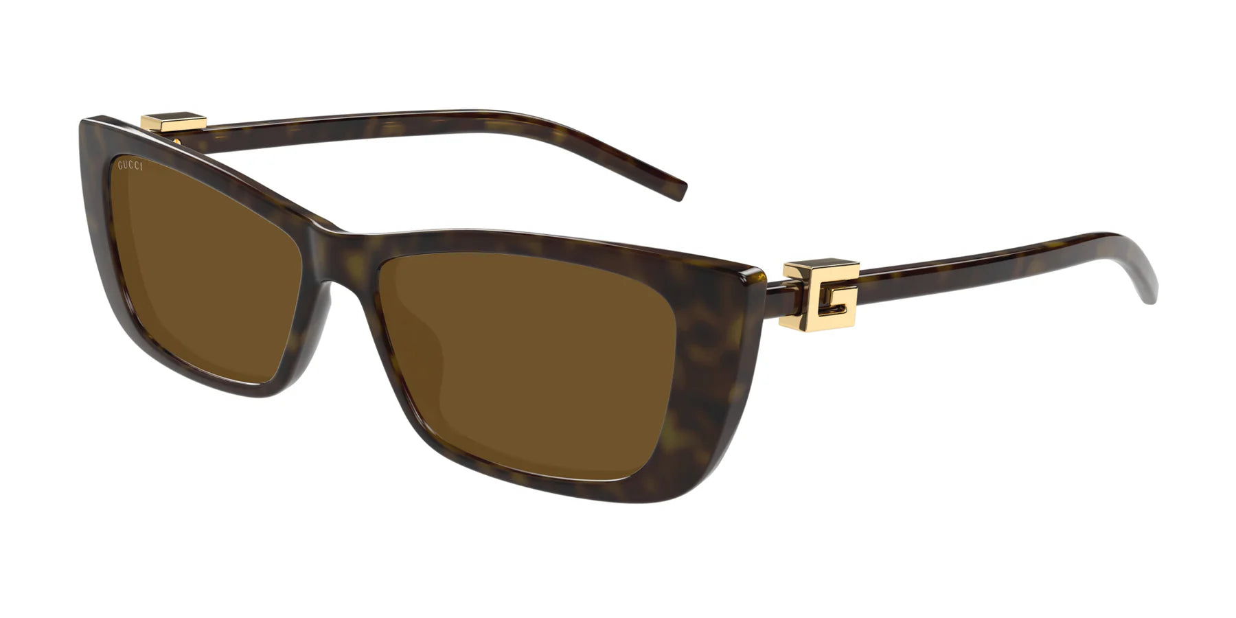Gucci GG1681S 004 Cat-Eye Sunglasses Havana Tortoise Brown