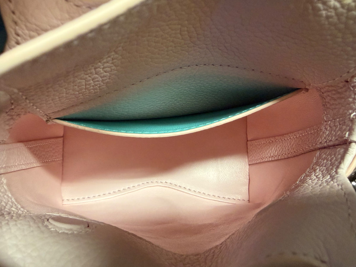 Tiffany & Co. Return to Tiffany Heart Micro Tote Pink Leather Bag (view 8)