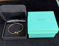 Tiffany & Co. HardWear Ball Bypass Bracelet 18k Yellow Gold 6.75"