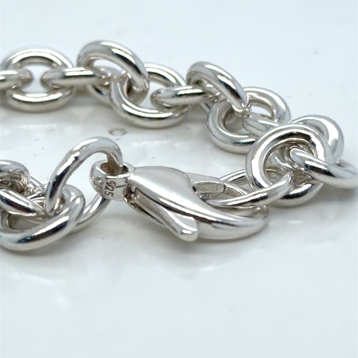 Tiffany & Co. Return to Tiffany Heart Tag Sterling Silver Bracelet 7 in (view 4)