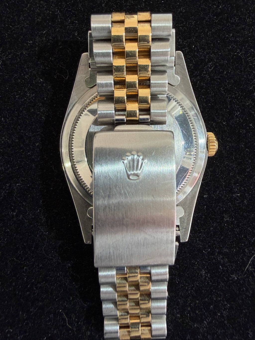 Rolex Datejust 16233 Two-Tone Steel 18k Gold Champagne Diamond Dial (view 6)