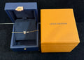 Louis Vuitton Idylle Blossom LV Bracelet 18K Yellow Gold Diamond 7"