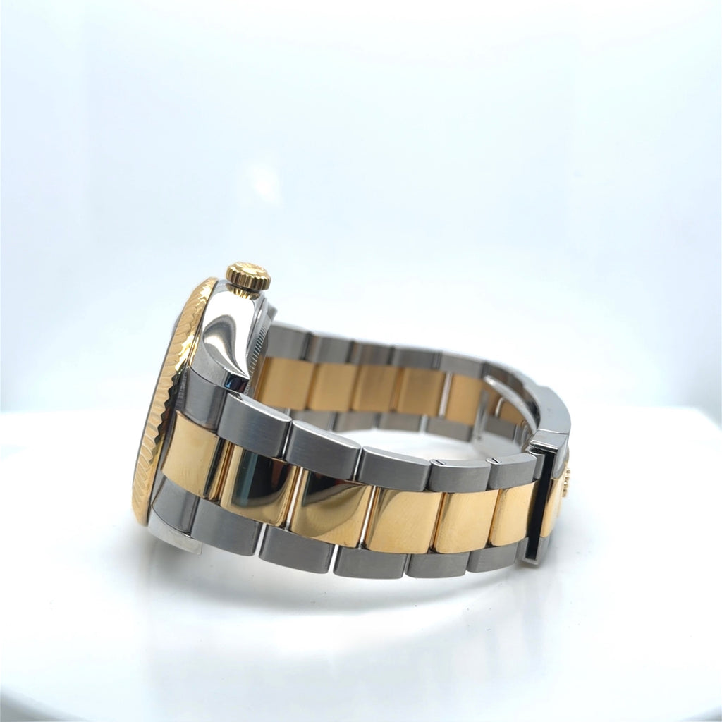 Rolex Sky-Dweller 42mm Two-Tone Steel 18k Gold Champagne Dial 326933 (view 6)